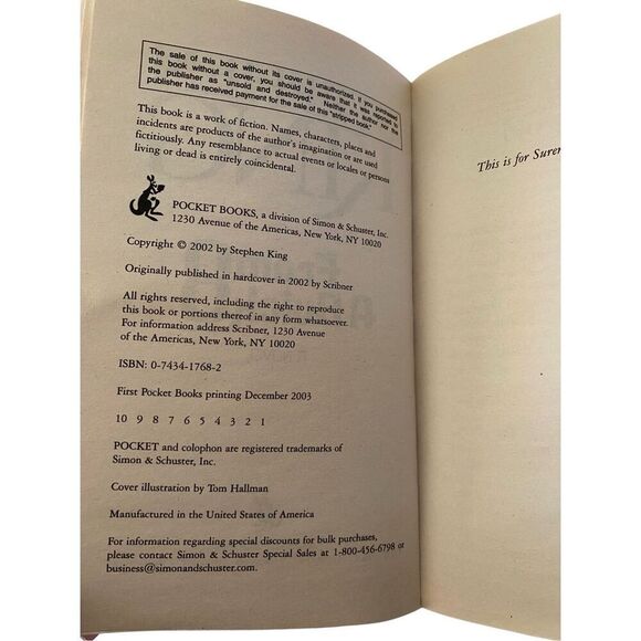 From A Buick8 By Steven King Paperback Book Horror Novel Thriller Suspense - Picture 7 of 13